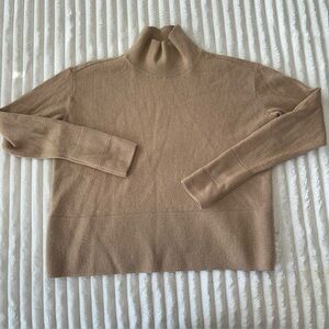 Everlane Cashmere Sweater Beige Size XXS Over Sized
